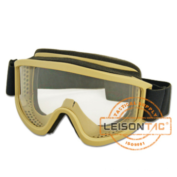 Anti-UV, Anti-Fog taktische Ausrüstung militärische Ski Goggle mit Federung